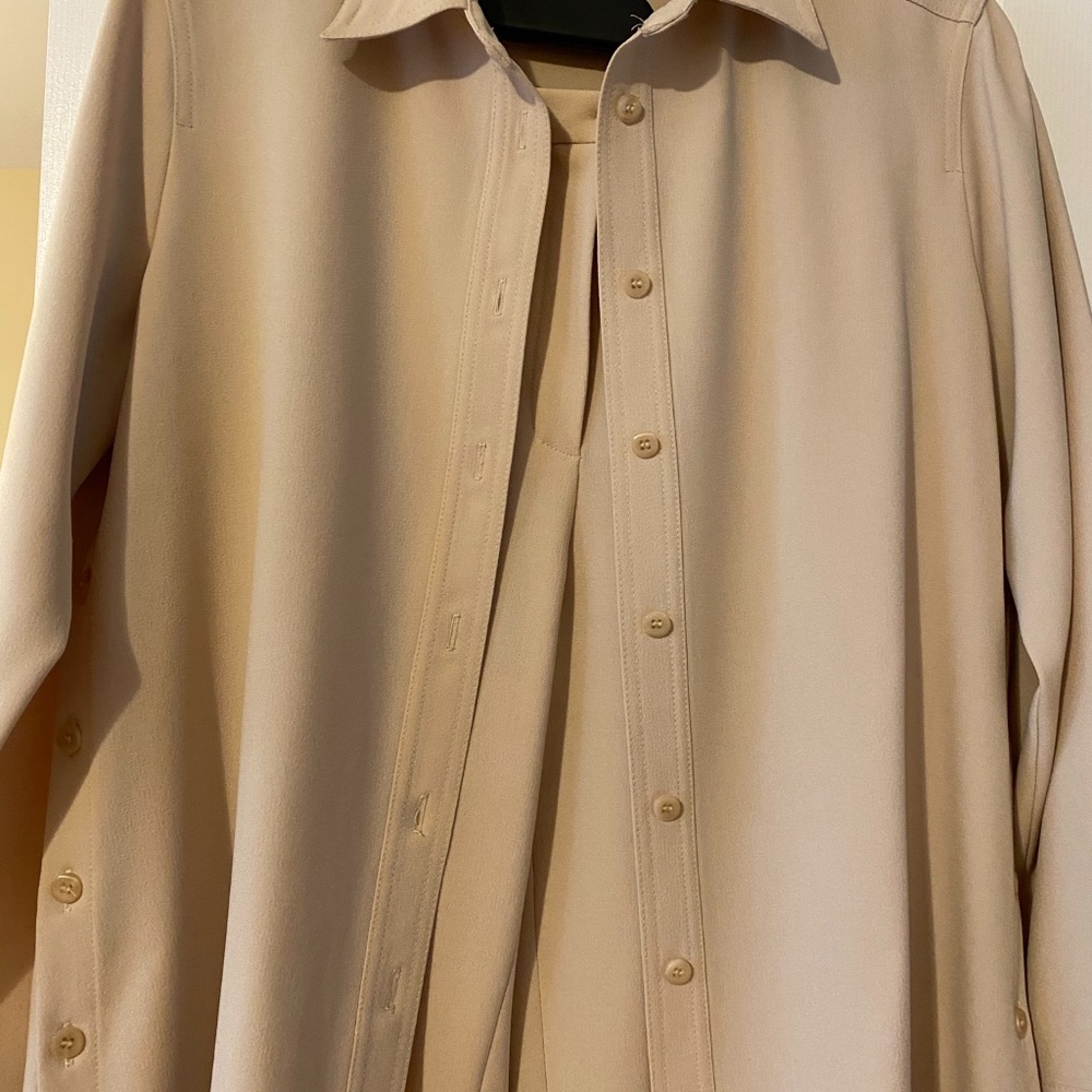 Casual Beige Suit
